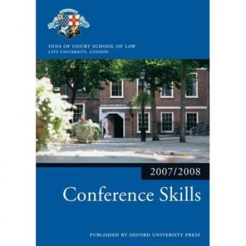 Image of Conference Skills by The City Law School Paperback