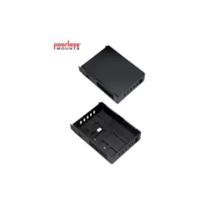 Image of Peerless PLCM-2 Black flat panel ceiling mount