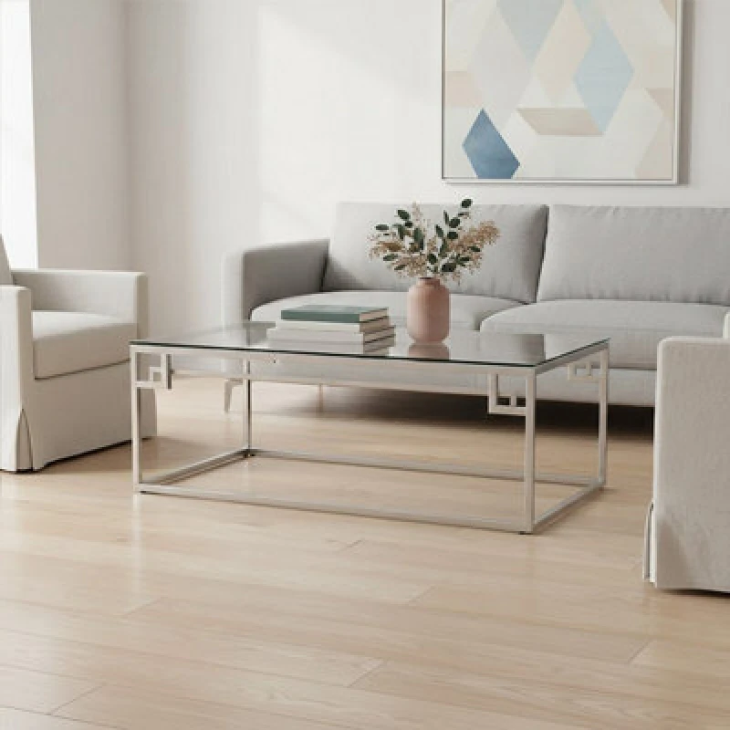 Image of Orsina Allure Silver Coffee Table