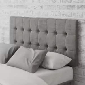Image of Sinatra Firenze Velour Headboard Silver