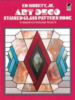 Image of Art Deco Stained Glass Pattern Book by Ed Sibbett Book