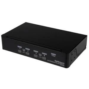 Image of Startech 4 Port USB DP KVM Switch with Audio 8STSV431DPUA