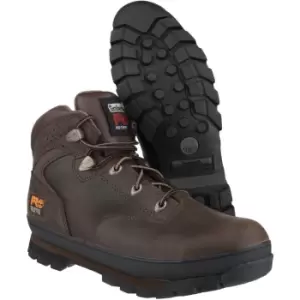 image of Timberland Mens Euro Hiker Lace Up Slip Resistant Work Safety Boot UK Size 6.5 (EU 40, US 7)