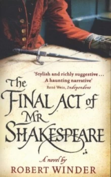 Image of The Final Act of Mr Shakespeare by Robert Winder Book