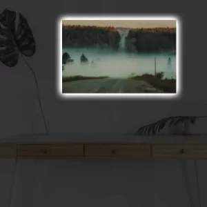Image of 4570DHDACT-069 Multicolor Decorative LED Lighted Canvas Painting