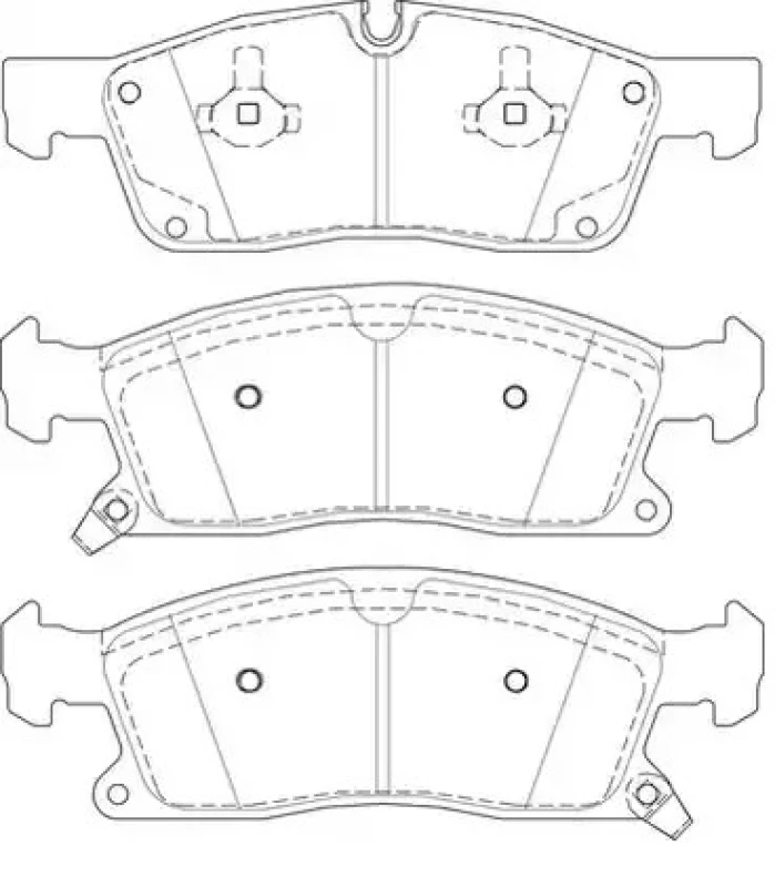 Image of JURID 573459J Brake pad set with acoustic wear warning, without accessories, with piston clip Brake Pad Set,disc brake (402)