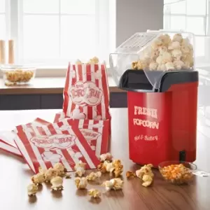 image of Global Gizmos Party Popcorn Maker - Includes 4 Popcorn Bags