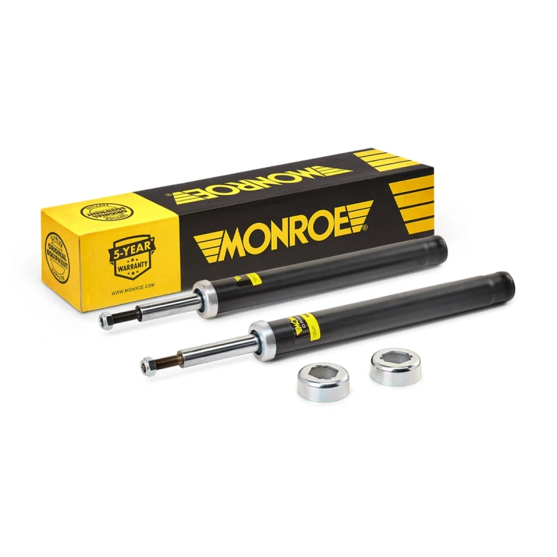 Image of MONROE MR828 Shock absorber MONROE Original Oil Pressure, Twin-Tube, Suspension Strut Insert, Top pin Shock Absorber (854)