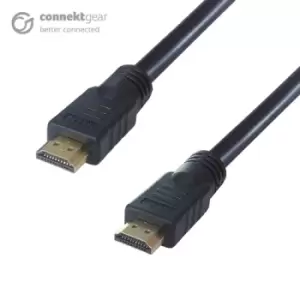 image of CONNEkT Gear 15m HDMI V2.0 4K Ultra HD Active Connector Cable - Male to...