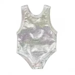 image of I'm a Girly Silver Swimsuit