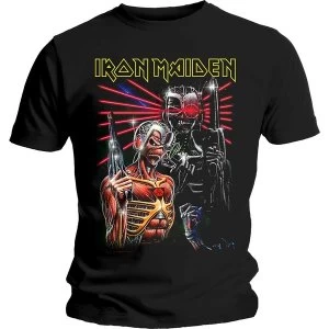 Image of Iron Maiden - Terminate Unisex Large T-Shirt - Black