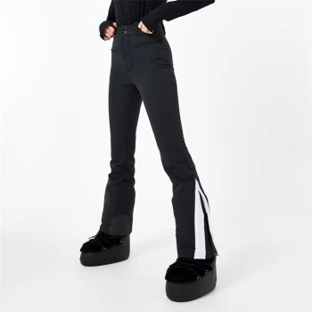 image of Jack Wills Colour Block Flared Ski Pants - Black