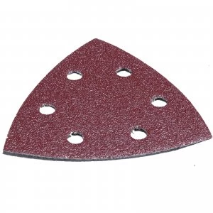 Image of Makita Long Life Punched Hook Loop Delta Sanding Sheets 100g Pack of 10