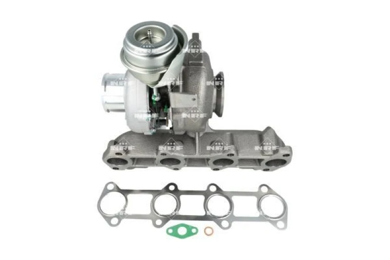 Image of NRF 90010101 Turbocharger with gaskets/seals, with exhaust manifold Charger,charging system (2234)