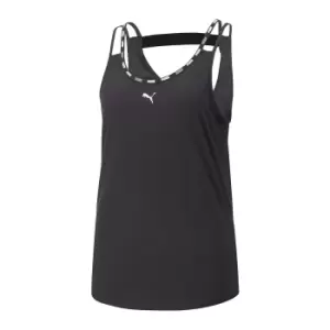 Strong TriBlend Gym Vest Top with Logo Print