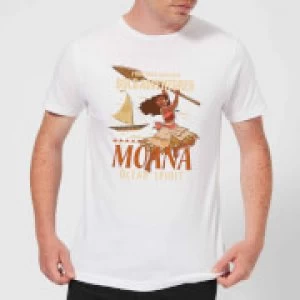 Image of Disney Moana Find Your Own Way Mens T-Shirt - White