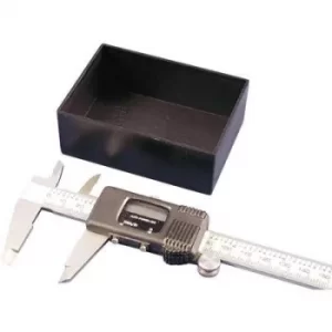 Image of Hammond Electronics 1596B102-10 1596B102-10 Die cast enclosure 30 x 20 x 15 Acrylonitrile butadiene styrene Black 10 pc(s)