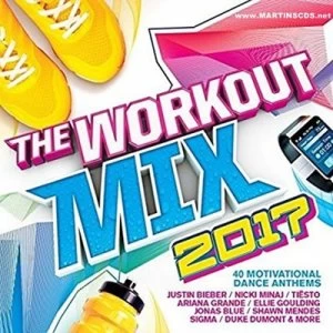 Image of The Workout Mix 2017 by Various Artists CD Album