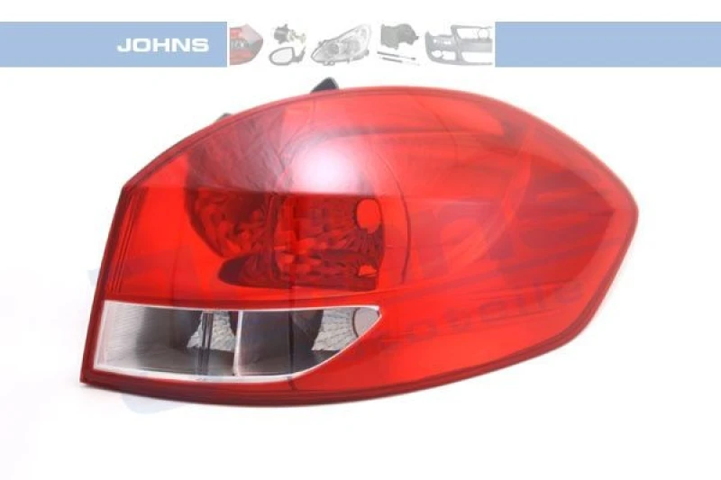 Image of JOHNS 60 09 88-5 Rear light without bulb holder, Right Combination Rearlight (391)