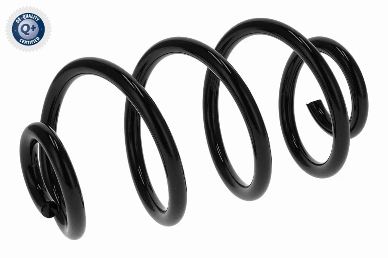 Image of VAICO V46-1267 Coil spring Q+, original equipment manufacturer quality Rear Axle Coil Spring (188)