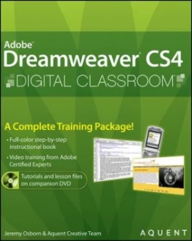 Image of Adobe Dreamweaver Cs4 Digital Classroom by Jeremy Osborn Paperback