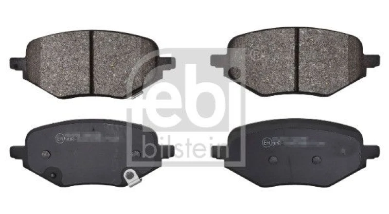 Image of Brake pad set FEBI BILSTEIN 195080