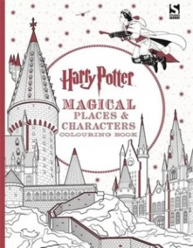 Image of Harry Potter Magical Places and Characters Colouring Book by Warner Brothers Paperback