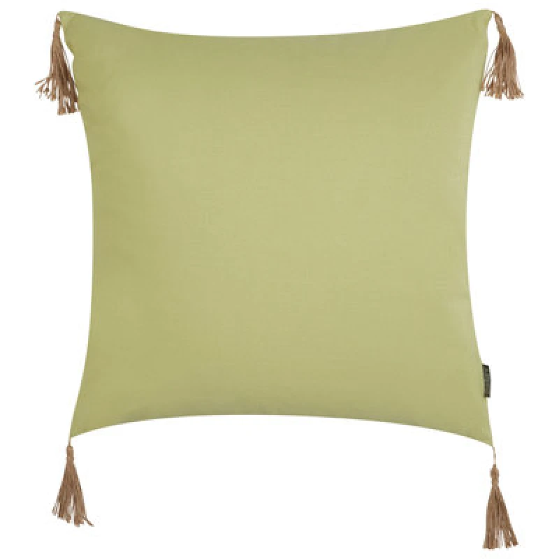 Image of Beliani Throw Cushion Chmistar 45 X 45cm Olive Green Solid