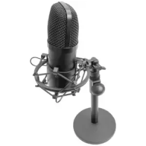 Image of Digitus DA-20300 Speech microphone Corded, USB incl. shock mount, incl. cable, incl. stand, Stand