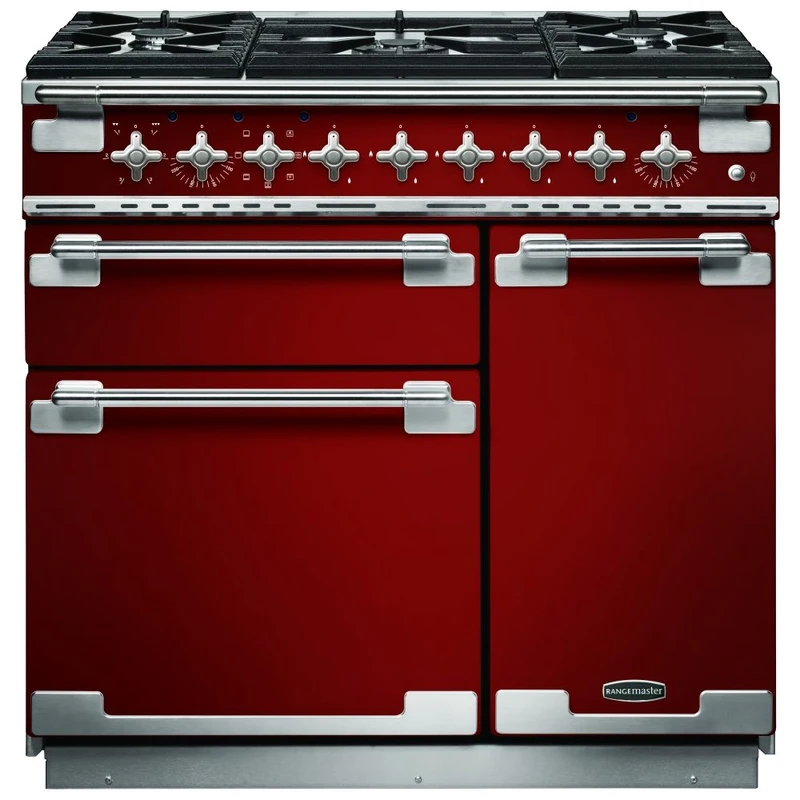 Image of Rangemaster Elise ELS90DFFRD 90cm Dual Fuel Range Cooker