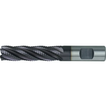 Image of 20.0 Weldon Long Coarse Rough End Mill - TiAlN - Swisstech