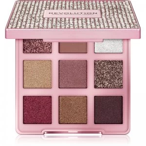 image of Revolution Precious Glamour Glitz Up Mini Eyeshadow Palette