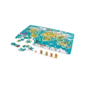 image of 2-in-1 World Tour Puzzle and Game