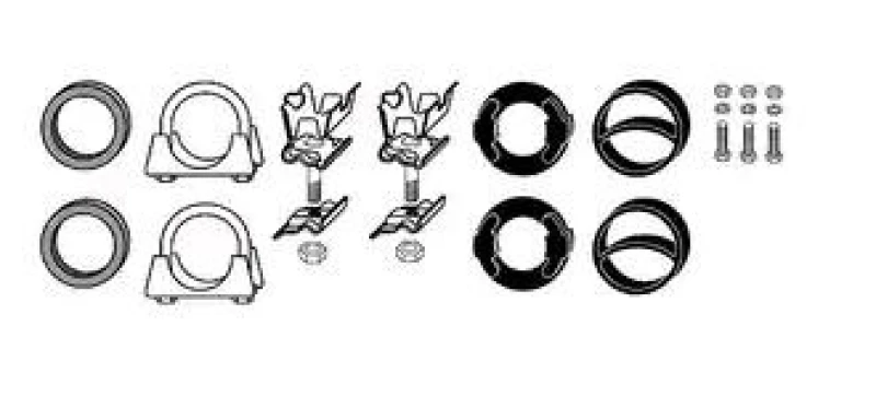 Image of VEGAZ BA-47 Mounting Kit, exhaust system Mounting Kit,exhaust system (1127)