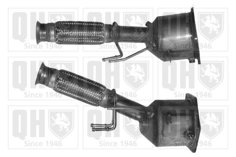Image of QUINTON HAZELL Catalytic converter QUINTON HAZELL QCAT80335H