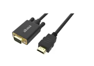 image of Akasa AK-CBHD26-20BK video cable adapter 2m HDMI Type A...