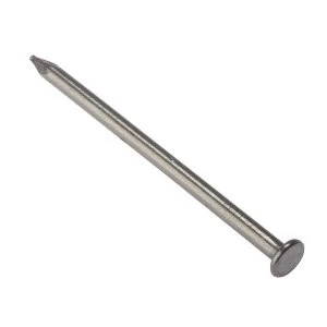 Image of ForgeFix Round Head Nail Bright Finish 100mm Bag of 2.5kg