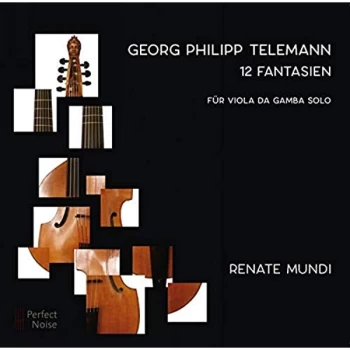 Image of Renate Mundi - Georg Philipp Telemann: 12 Fantasien Für Viola Da Gamba Solo CD