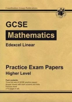 Image of Gcse Maths Edexcel a linear Practice Papers - Higher Hardback