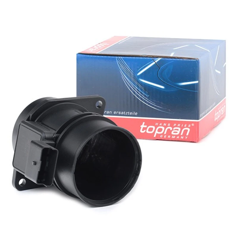 Image of TOPRAN 207 191 Mass air flow sensor with housing, with integrated grille Air Mass Sensor (3926)