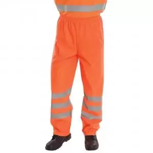 Image of Beeswift Beesswift Pu Overtrouser Orange 4XL PUTOR4XL