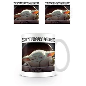 image of Star Wars: The Mandalorian - When Your Song Comes On 11oz/315ml Mug