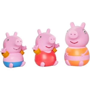 image of Mummy Pig & Peppa & George (Peppa Pig) Bath Squirters