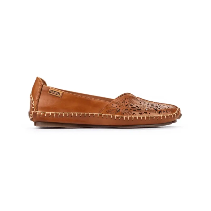 Image of Pikolinos Jerez 578-4976 Leather Womens Comfort Shoes - Brandy - Size:UK 4-4.5