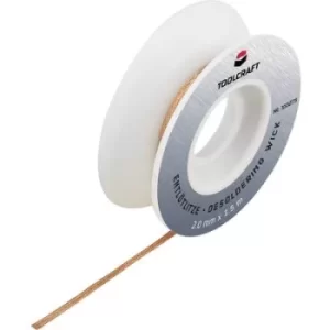 Image of TOOLCRAFT ZD-180 Desoldering braid Length 1.5 m Width 3.0 mm
