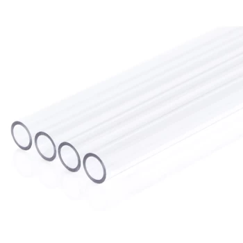 image of Alphacool Eisrohr 12mm PETG Clear Hard Tube 80cm - 4pcs