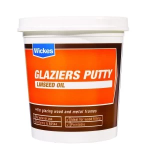 Image of Wickes Glaziers Linseed Oil Putty - Natural 2KG