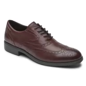 image of Rockport Total Motion DressSport Wingtip Burgandy - Orange