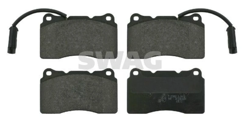 Image of Brake pad set SWAG 74 91 6295