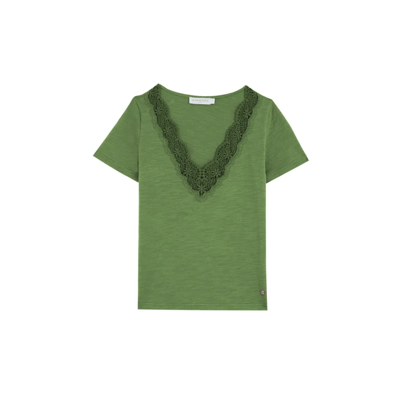 Image of La Petite Etoile Womens T-Shirt La Petite Etoile Talsmo Vert Female 40